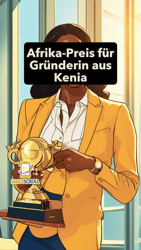 Afrika-Preis für Gründerin aus Kenia